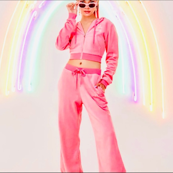 NWT “Power Ponies” My Little Pony, Velour, Track Hoodie. - Picture 4 of 5